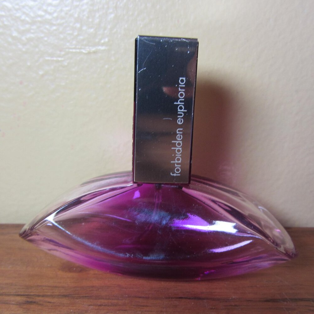 calvin klein forbidden euphoria 1 oz empty perfume bottle crafting (C245)